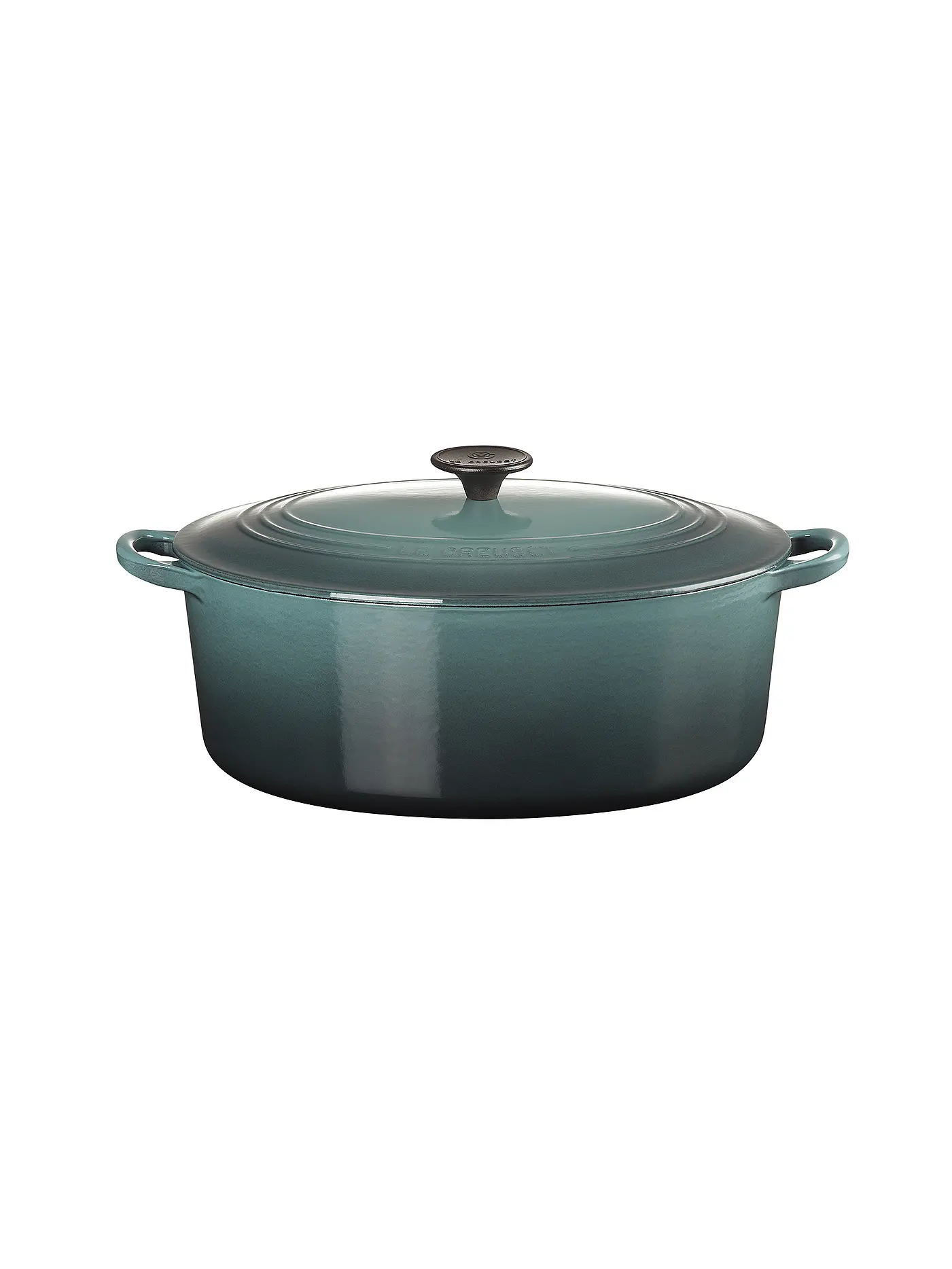 LE CREUSET | Ovaler Bräter Tradition aus Gusseisen 31cm Ocean | 